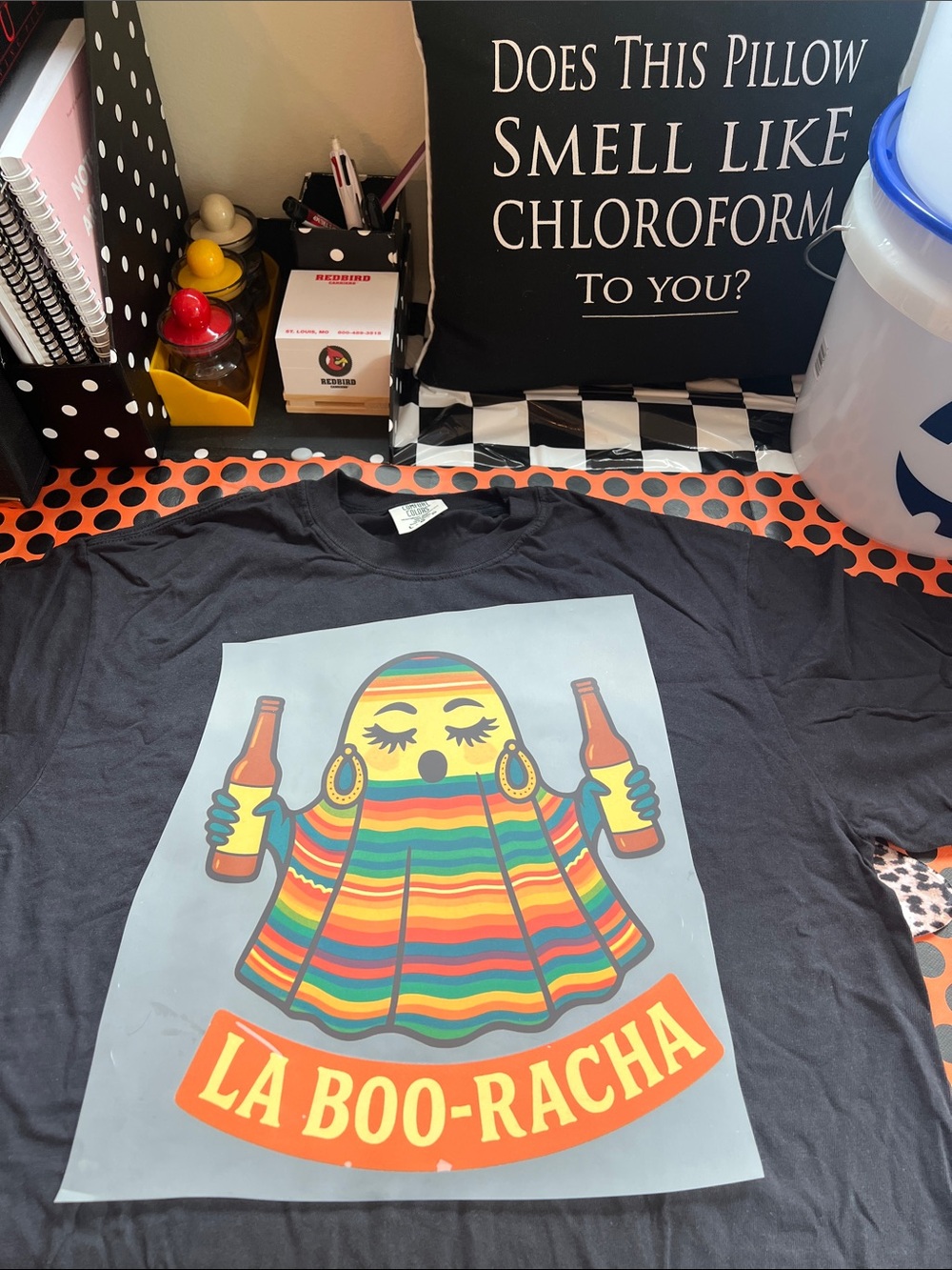 Comfort Colors ‘La Boo-Racha’ thirt size L